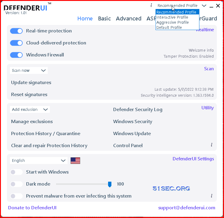 DefenderUI 1.14 download the new version for mac