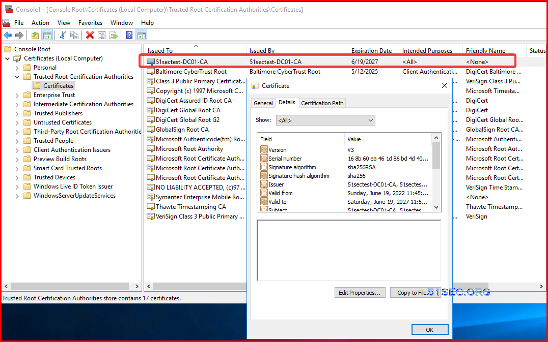 Generate CSR with SAN from Windows Server and Submit to MS CA to Sign for IIS and RDP Services